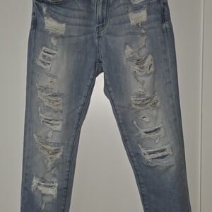 KanCan Light Blue Distressed Skinny Jeans
